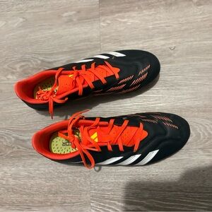 adidas Black and Red Athletic Shoes